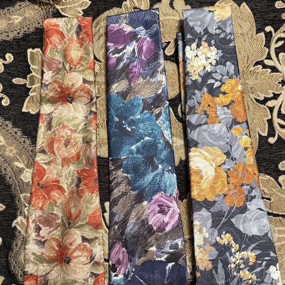 Floral Neckties (Bundle of 3) - Picture 6 of 16
